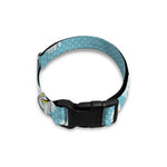 Polka Dot Daisy Flower Pattern Print Dog Collar