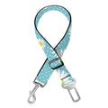 Polka Dot Daisy Flower Pattern Print Dog Seat Belt