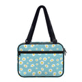 Polka Dot Daisy Flower Pattern Print Double Strap Bible Bag