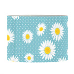 Polka Dot Daisy Flower Pattern Print Drum Lamp Shade