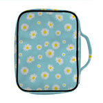 Polka Dot Daisy Flower Pattern Print Front Pocket Bible Bag