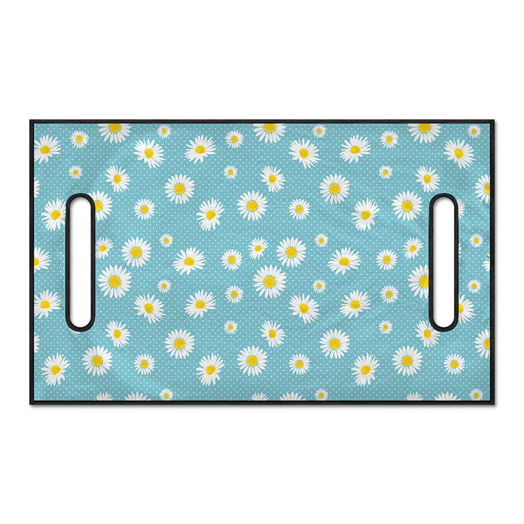 Polka Dot Daisy Flower Pattern Print Golf Cart Seat Cover