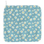 Polka Dot Daisy Flower Pattern Print Hand Towel