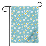 Polka Dot Daisy Flower Pattern Print House Flag