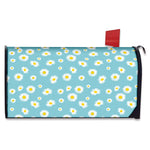 Polka Dot Daisy Flower Pattern Print Mailbox Cover