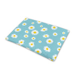 Polka Dot Daisy Flower Pattern Print Pet Cooling Mat Cover