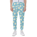 Polka Dot Daisy Flower Pattern Print Joggers