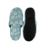 Polka Dot Daisy Flower Pattern Print Slippers