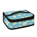 Polka Dot Daisy Flower Pattern Print Small Lunch Bag