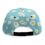 Polka Dot Daisy Flower Pattern Print Snapback Cap