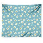 Polka Dot Daisy Flower Pattern Print Tapestry