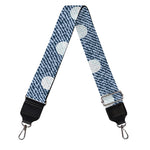 Polka Dot Denim Jeans Pattern Print Bag Strap