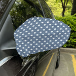 Polka Dot Denim Jeans Pattern Print Car Side Mirror Covers