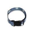 Polka Dot Denim Jeans Pattern Print Dog Collar