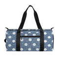 Polka Dot Denim Jeans Pattern Print Gym Bag