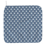 Polka Dot Denim Jeans Pattern Print Hand Towel