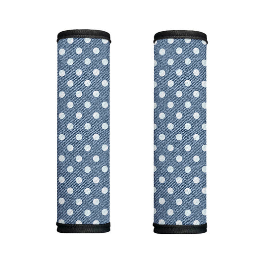 Polka Dot Denim Jeans Pattern Print Handle Covers