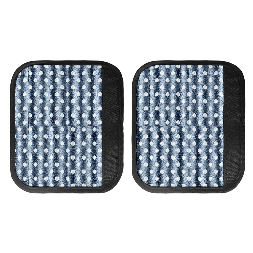 Polka Dot Denim Jeans Pattern Print Handle Covers