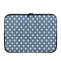 Polka Dot Denim Jeans Pattern Print Laptop Sleeve