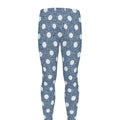 Polka Dot Denim Jeans Pattern Print Men's Leggings