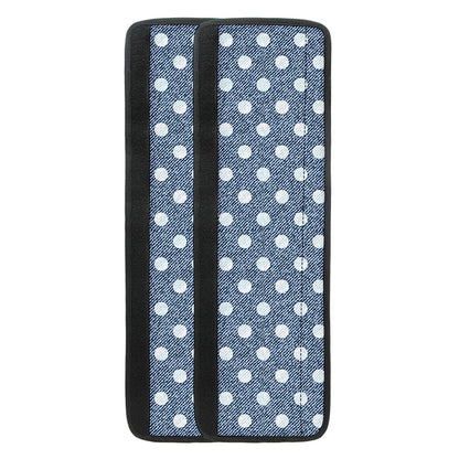 Polka Dot Denim Jeans Pattern Print Refrigerator Handle Covers