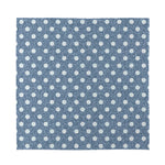 Polka Dot Denim Jeans Pattern Print Silk Bandana