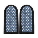 Polka Dot Denim Jeans Pattern Print Skillet Handle Cover