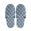 Polka Dot Denim Jeans Pattern Print Slippers