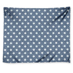 Polka Dot Denim Jeans Pattern Print Tapestry