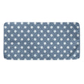 Polka Dot Denim Jeans Pattern Print Towel