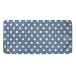 Polka Dot Denim Jeans Pattern Print Towel
