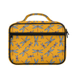 Polka Dot Dragonfly Pattern Print Briefcase Bible Bag