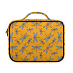Polka Dot Dragonfly Pattern Print Briefcase Bible Bag