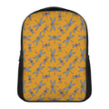 Polka Dot Dragonfly Pattern Print Casual Backpack