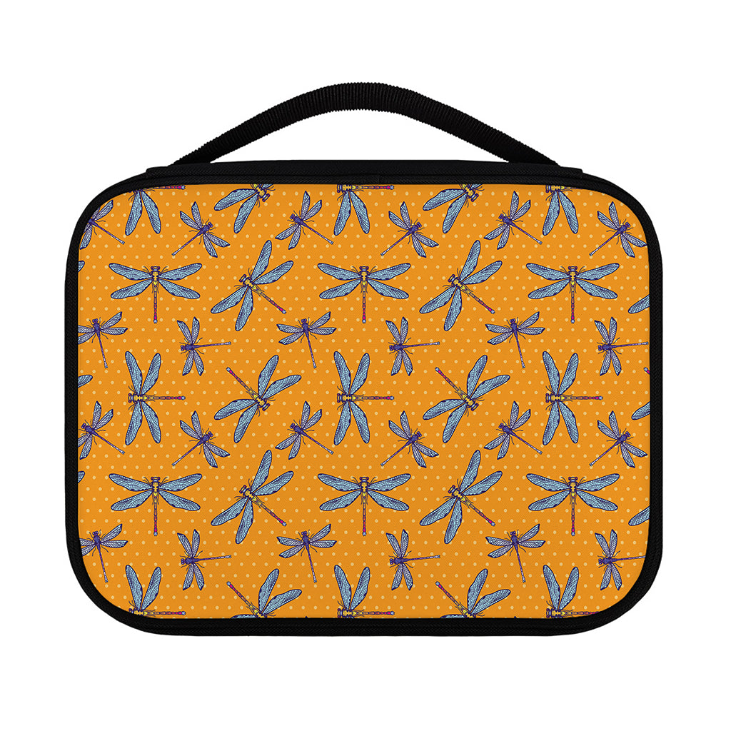 Polka Dot Dragonfly Pattern Print Classic Bible Case