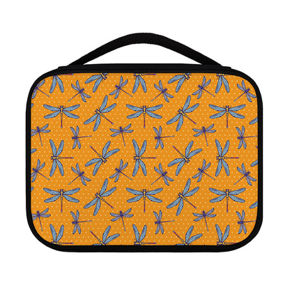 Polka Dot Dragonfly Pattern Print Classic Bible Case