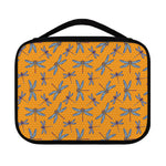 Polka Dot Dragonfly Pattern Print Classic Bible Case