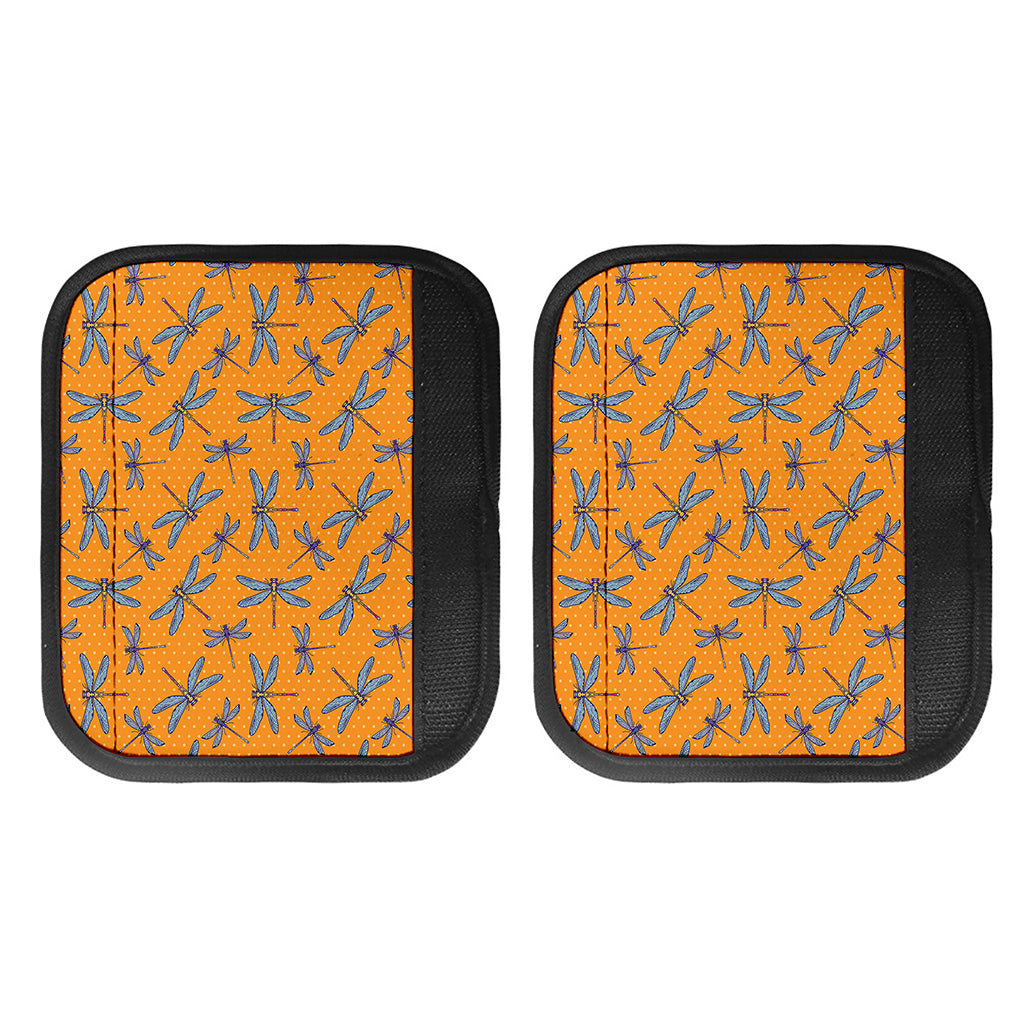 Polka Dot Dragonfly Pattern Print Handle Covers