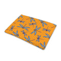 Polka Dot Dragonfly Pattern Print Pet Cooling Mat Cover