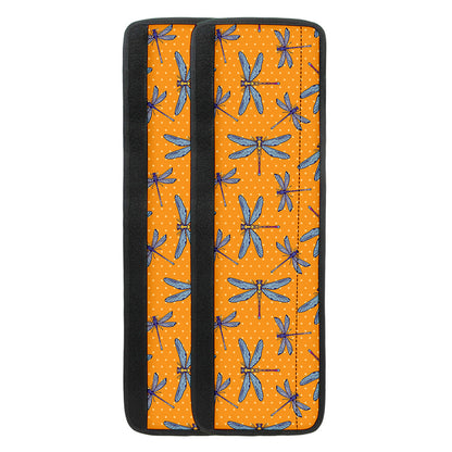 Polka Dot Dragonfly Pattern Print Refrigerator Handle Covers