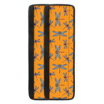Polka Dot Dragonfly Pattern Print Refrigerator Handle Covers