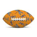 Polka Dot Dragonfly Pattern Print Rugby Ball