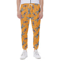 Polka Dot Dragonfly Pattern Print Joggers