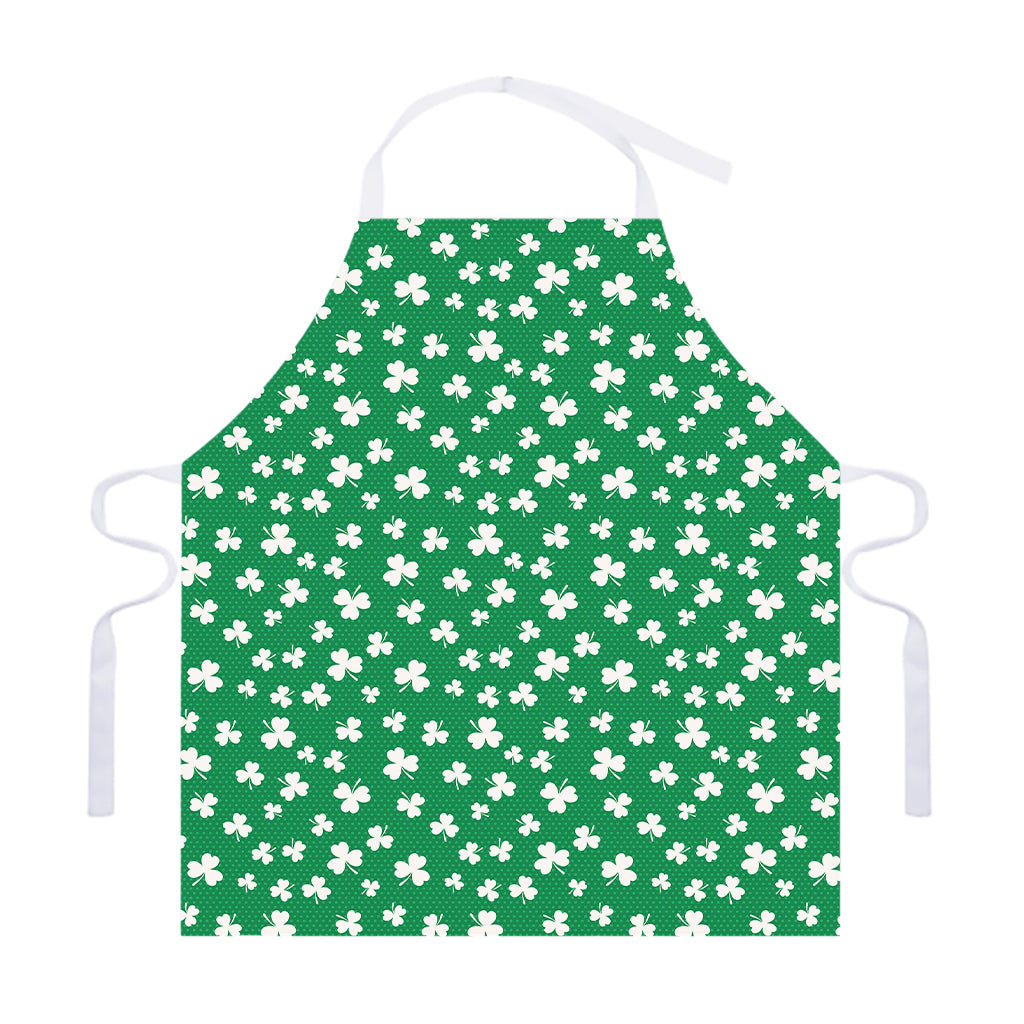 Polka Dot Irish St. Patrick's Day Print Adjustable Apron