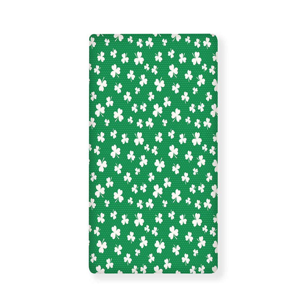 Polka Dot Irish St. Patrick's Day Print Baby Crib Sheet