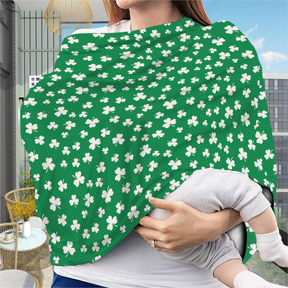 Polka Dot Irish St. Patrick's Day Print Baby Seat Cover