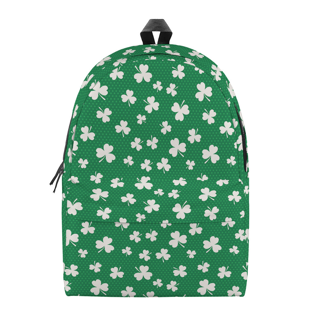 Polka Dot Irish St. Patrick's Day Print Backpack