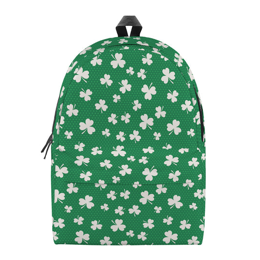 Polka Dot Irish St. Patrick's Day Print Backpack