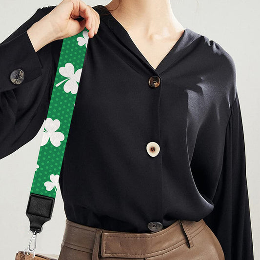 Polka Dot Irish St. Patrick's Day Print Bag Strap