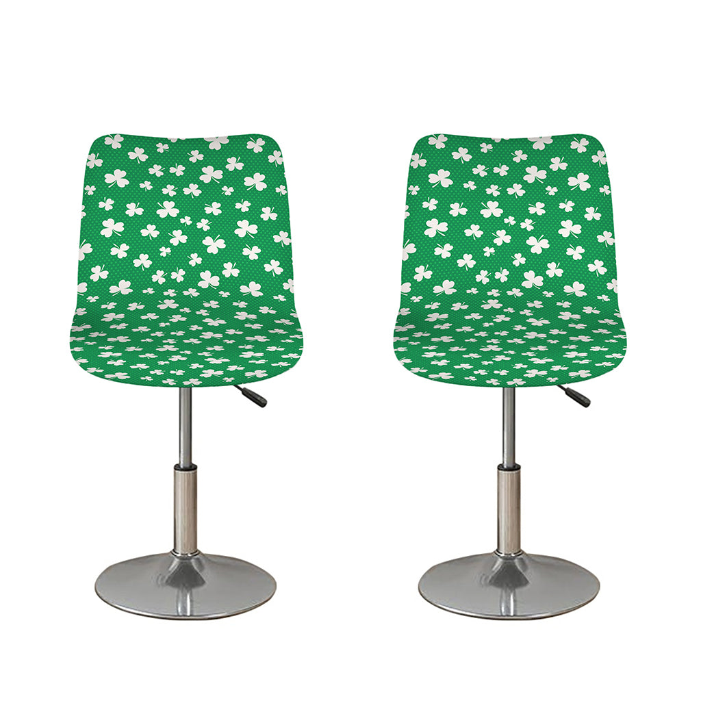Polka Dot Irish St. Patrick's Day Print Bar Stool Covers